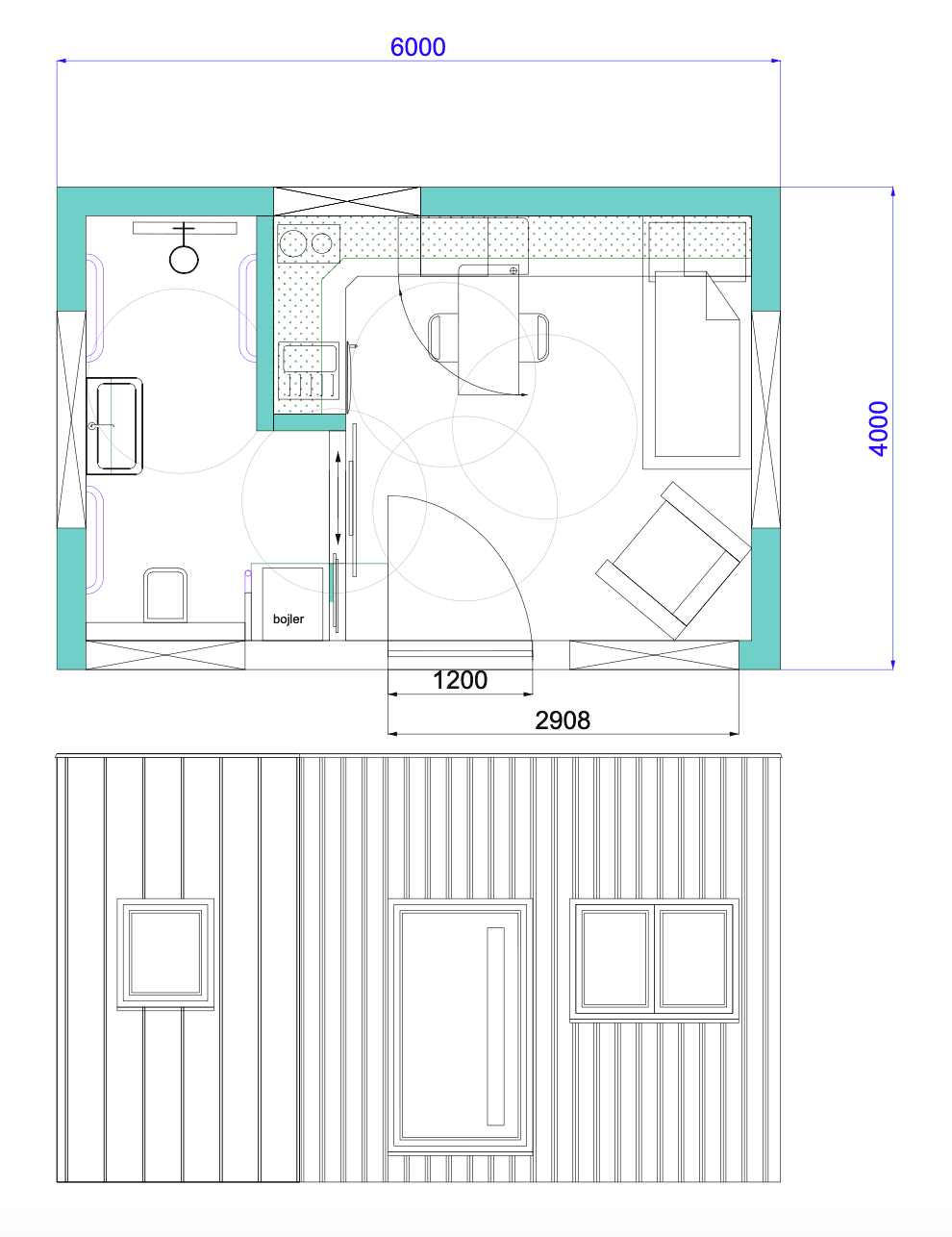 Senior Tiny House Baraczek by Kodu 7